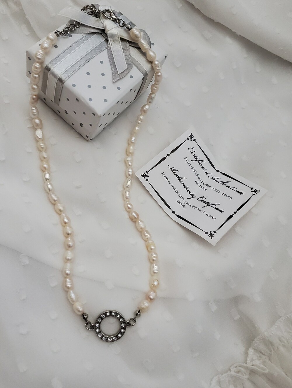 Genuine 16 Inch Freshwater Baroque Pearl Necklace